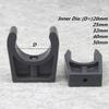 PVC Pipe Clamp Garden Micro Irrigation Fittings Steady Fixed U-type Water Pipe Strap Clip Tube Connectors
