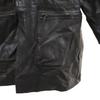BURBERRY Leather coat Black series Men's Used