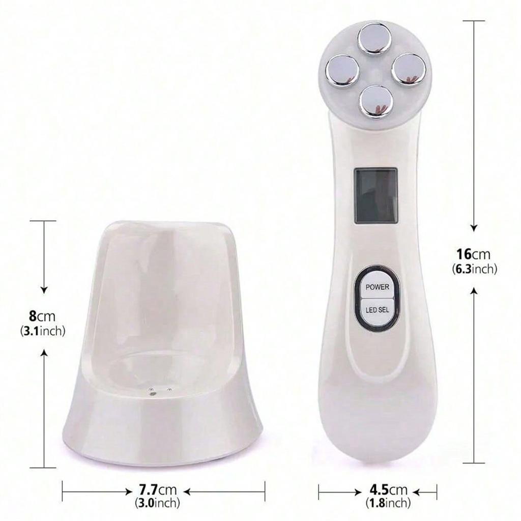 Mini For Face Skin LED Rejuvenation Wand Face Skin Care Massage Beauty Device, Led Photon Skin Care Device, Usb Rechargeable