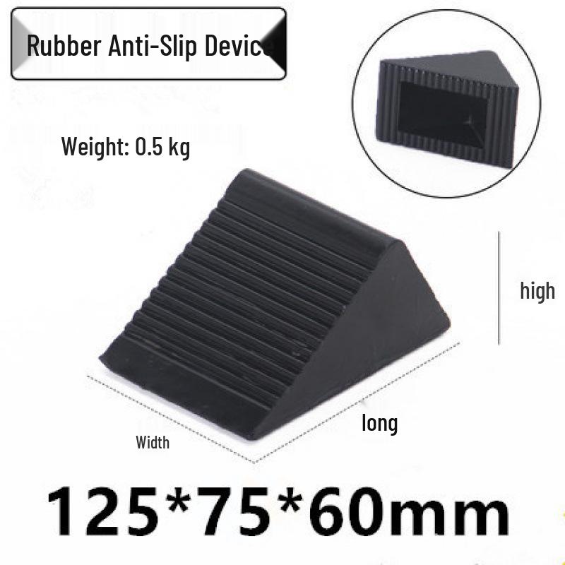 Portable Triangular Wood Wheel Chock Block