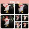 Creative And Adorable Car Paper Towel Holder Plush Material Approx. 48*19cm Green Flower Duck