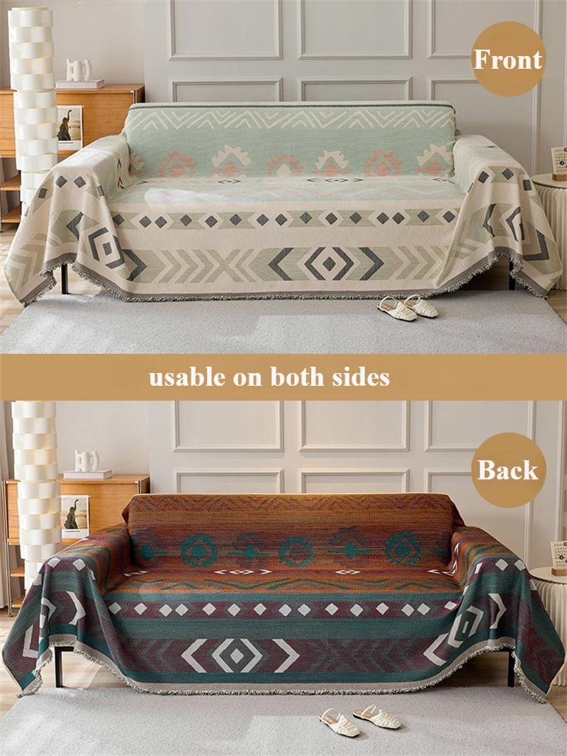 

1PC Chenille Sofa Blanket Summer Home Decor Couch Towel Non Slip Anti-dirty Furniture Protector Cloth for Living Room Bedsheet 180x130cm S