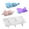 Animal Fondant Molds 3D Shaped Silicone Moulds Cute Pen Holder Decorating Molds Candy Soap Candle Epoxy Clay Molds