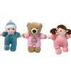 Soft Baby Comforting Doll Pillow Cute Bear Plush Toy For Boys Girls Children's Festival Gift 30cm