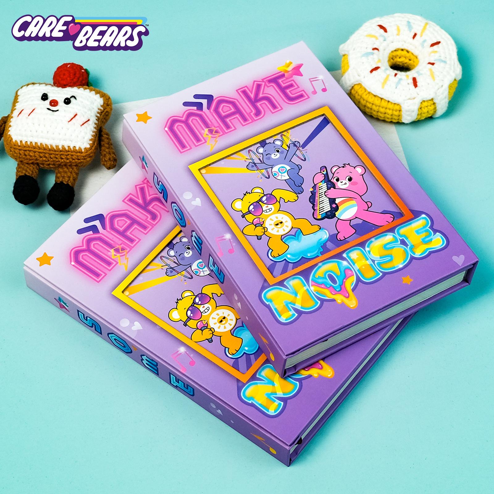 

Блокнот-трифолд Care Bears с розовой магнитной застежкой высокой ценности