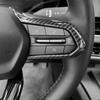 Car Interior Accessories RS Model Steering Wheel Button Cover Frame ABS Plastic For Chevrolet Equinox 2025-2026 Left-hand Drive