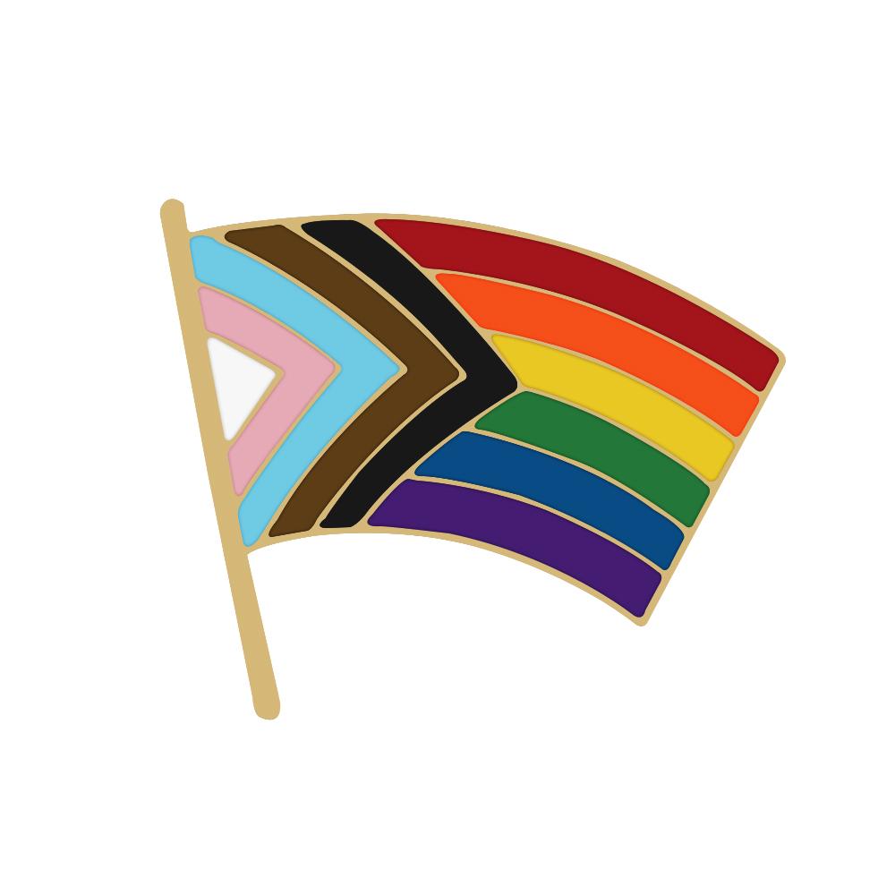 30 Styles Gay Les Pride Brooch LGBT Collection Rainbow Flag Enamel Pins Inclusive Progress Trans Asexual Badge Bag Jewelry Gifts