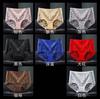 Silent High-waist Tummy-reducing and Buttock-raising Lace Underwear, Comfortable and Breathable, Large-size Women's Underwear.