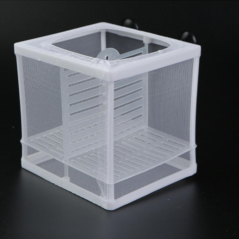 Aquarium Fish Breeding Isolation Mesh Box Net Incubator Breeder For Fish Tank Gauze Trap Fish Breeding Incubator Breeder Net