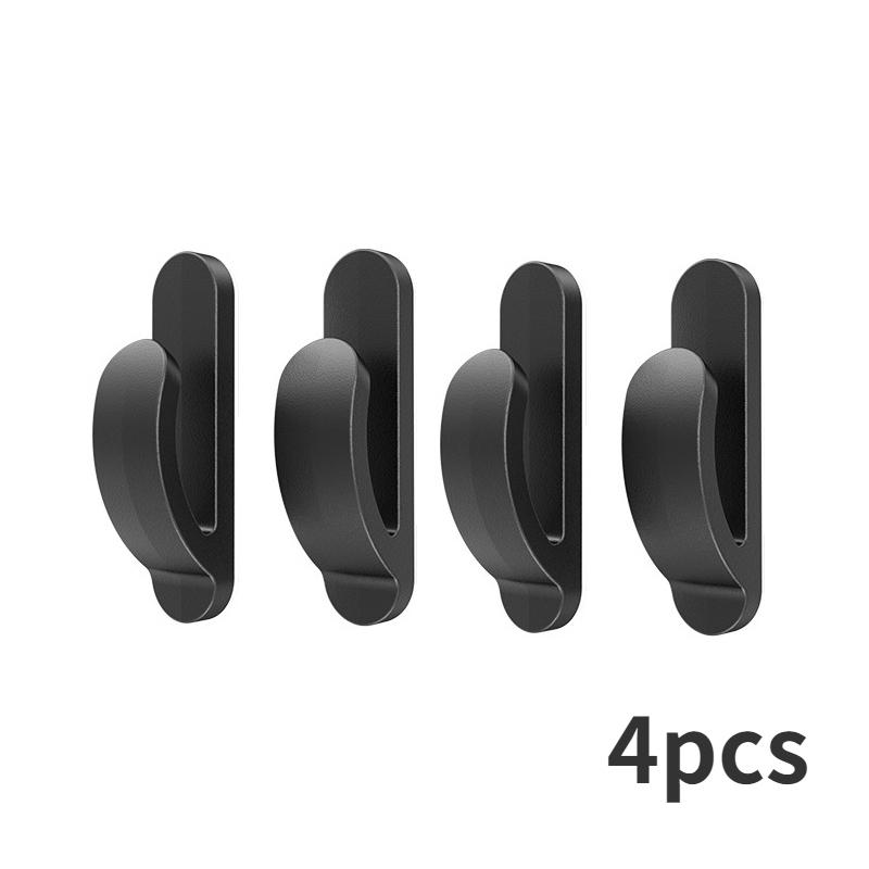 16pcs Car Glue Hooks Clips Mini Small Holder Self-Adhesive Durable Bags Vehicle Hidden Headrest Hanger Clips Car Accessories