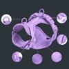 Candy Color Dog Harness Vest Breathable Adjustable Chihuahua Harness Reflective Anti breakaway Dog Chest Strap