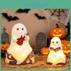 Ghost Reading Book Lamp Resin Decor For Halloween Parties And Gift Giving