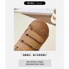 Children's cotton shoes for older kids, new autumn and winter models, girls' plush-lined non-slip leather panel shoes, boys' casual warm shoes