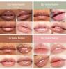 Sommer Lippenbalsam Feuchtigkeitsspendender Spiegel Lipgloss Lippen Vanille Minze Eiskaffee Kuchen Duft Lippenstift Transparenter Lippenöl Make-up