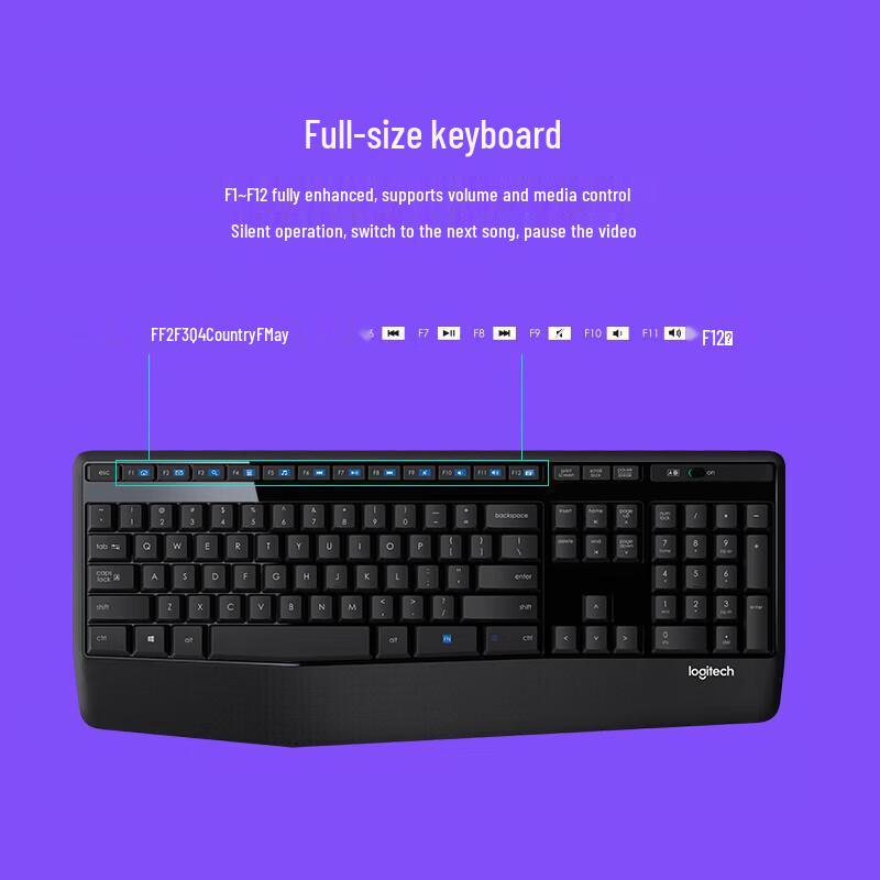 Logitech MK345 Wireless Keyboard and Mouse Combo