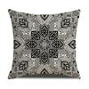 Retro Pattern Printed Cushion Pillow Cover Sofa Side Sleeping Household Products Linen Cushion Geometric Pattern