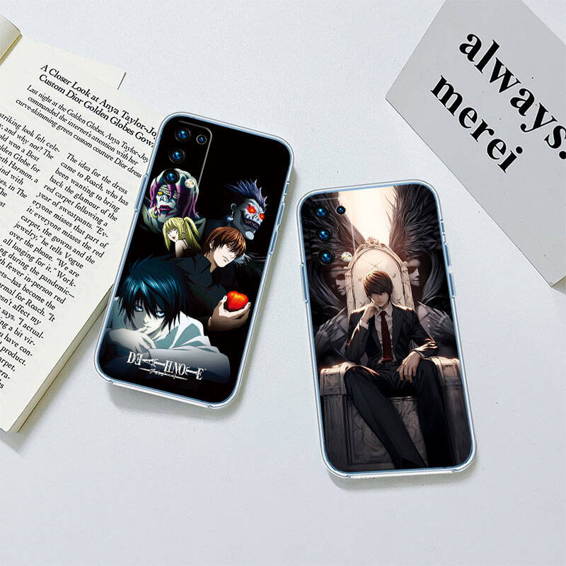 MH37 Death Note Case for Motorola E7 G6 G7 G8 G9 Plus Power Play G10 G20 G04 E30 E40 E22 E20 E13 E15 G22 G23 G05 G75 G35 G55
