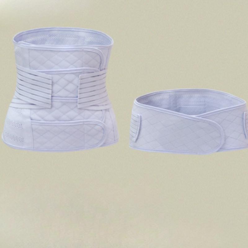 4-Jahreszeiten Postpartum Atmungsaktives Set Bauchband für Frauen Vaginal Kaiserschnitt Taillentrainer Kompressionsgürtel