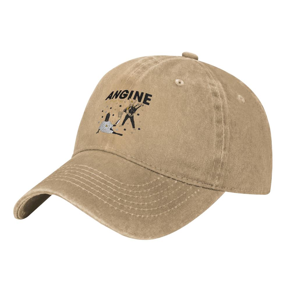 Angine De Poitrine Group Baseball Cap Vintage Distressed Denim  Snapback Hat Unisex Outdoor Travel Unstructured Soft Caps Hat