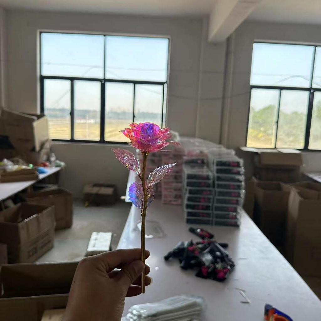 24k Gold Colored Rose for Valentine's, Mother's Day, and More: Perfect Gift for Any Occasion