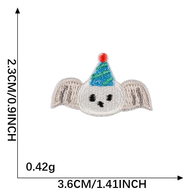 Cartoon Animal & Fruit Embroidered Patch for DIY Accessories and Handbooks