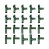 For Climbing Plants Four-Way Connectors Greenhouse Frame Connectors Greenhouse Setup Outdoor Gardening Applications