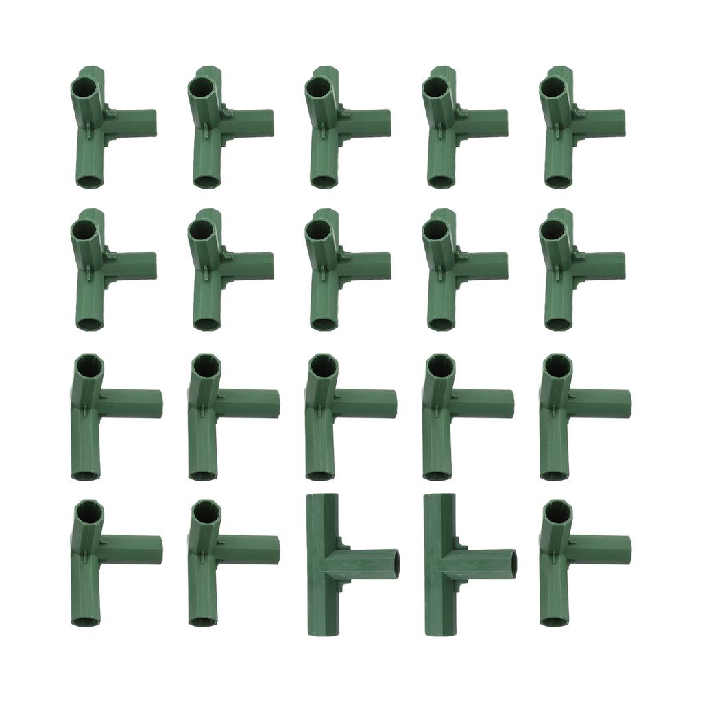 For Climbing Plants Four-Way Connectors Greenhouse Frame Connectors Greenhouse Setup Outdoor Gardening Applications