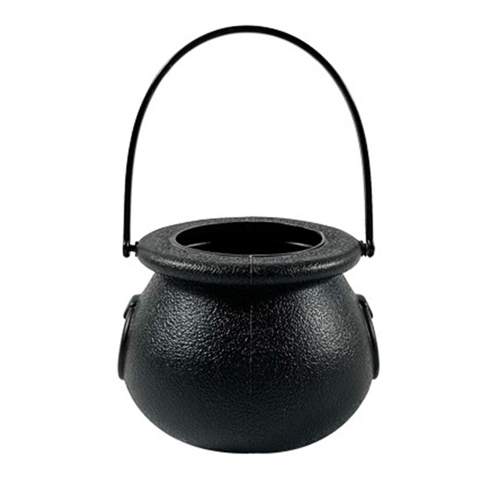 

Halloween Candy Bucket with Handle Mini Candy Holder Handheld Candy Pot Portable Candy Container for Trick Or Treat S белый