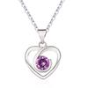 925 Silver Necklace Pendant Dolphin AAA Zircon For Women Fashion Clavicle Chain Necklaces Wedding Party Jewelry Gift