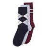 Lacoste Unisex Adult Cotton Crew Socks (Pack of 3)