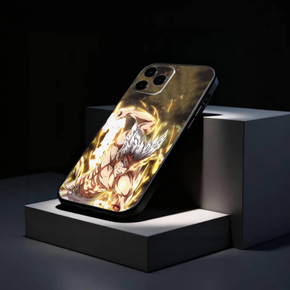 Lustiges One Punch M-Man Handyhülle Silikon Weich Für IPhone 17 16 15 14 13 12 11 X XR Plus Pro Max Plus
