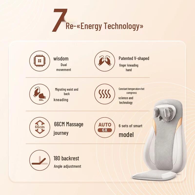 OGAWA OG-1305 Full Body Shiatsu Massage Cushion with Heat