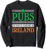 St Patrick's Pubs Das Offizielle Sonnencreme von Irland Unisex Rundhals-Sweatshirt