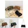 Chain Crossbody Bag Women 2023 Summer New Fashion Bag Women Simple Shoulder Bag Street Trendy Pu Material Small Square Bag