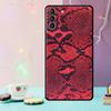 Snake Skin Case For Samsung Galaxy S21 S20 FE S22 S23 S24 Ultra Note 10 Plus Note 20 S8 S9 S10 Cover