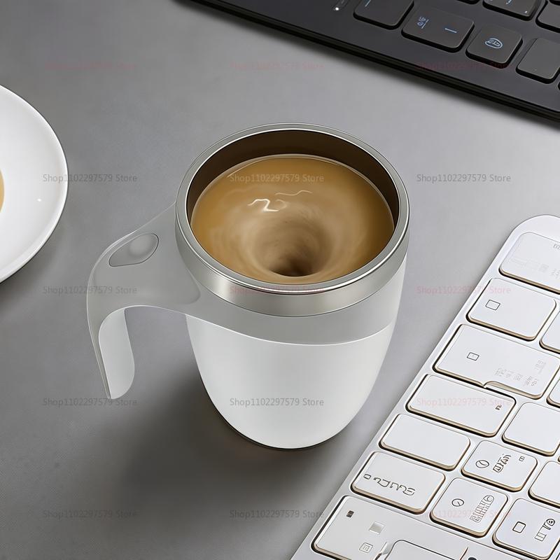 Automatic Mixing Cup 304 Stainless Steel Self Stirring Magnetic Mug Portable Electric Blender Rechargeable Coffee Milk Mixer