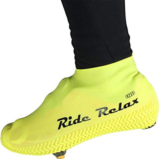 

Водонепроницаемые силиконовые бахилы среднего размера, желтые,