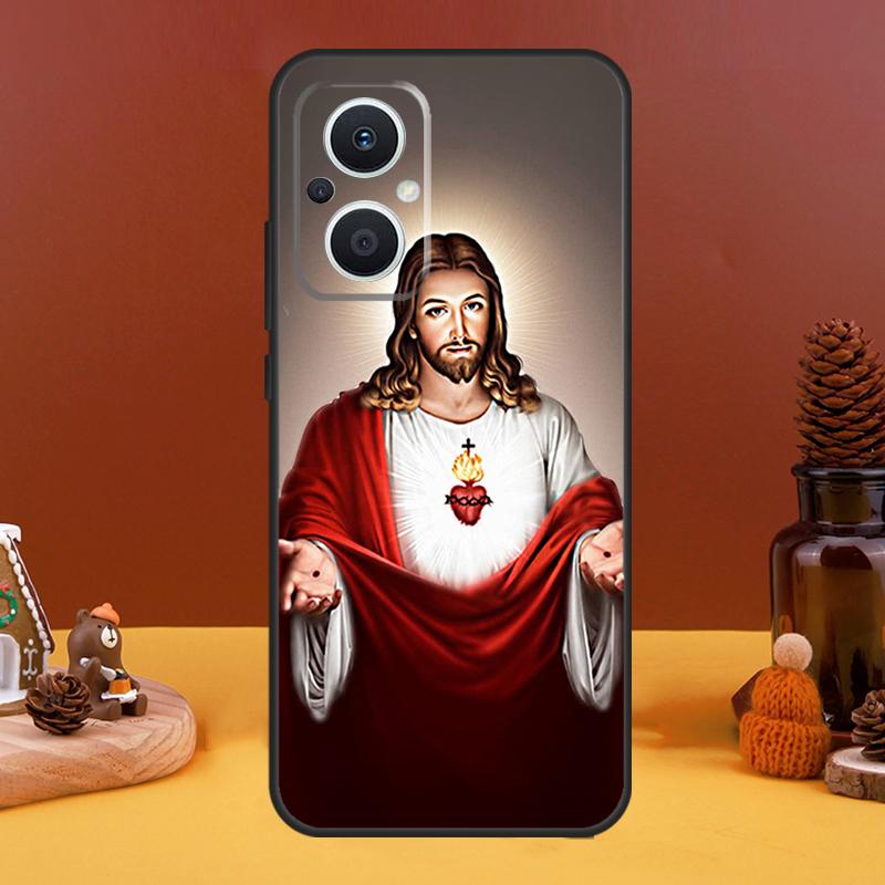 Christian Jesus Case For OPPO Reno 4Z 5Z 8T 10 Pro 11 F 4 6 7 8 5 Lite OPPO Find X6 X5 Pro X2 X3 Lite Cover