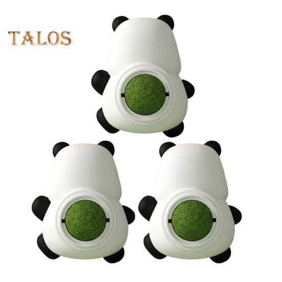 1/2/3Pcs Catnip Treat Ball Set Wall Mounted Cat Chew Toy Eco-friendly Rotating Wall Snack Cat Teeth Care Catnip Balls