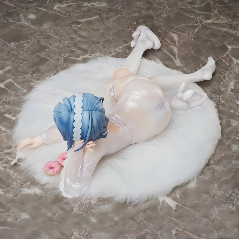 Blue route, Chabayev figure, white cavalry holiday desktop car ornament model anime beautiful girl