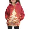 Girls' Hooded Tie-Dye Sweatshirt - Pullover Print Top