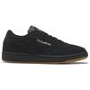 Reebok Club C 85 Comfortable Versatile Low-Top Sneakers Unisex Sneakers Black IF9920
