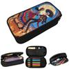 Cartoon Day Of The Dead Couple Pencil Case for Studen School Pen Box Pencil Bag Stationery Supplies Pen Holder Bag
