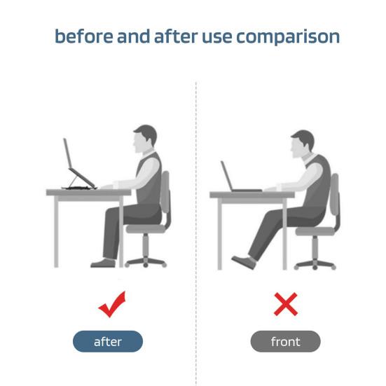 Laptop Stand with 360-Degree Rotation Base Ergonomic Design Angle Adjustable Hollow Heat Dissipation Laptop Riser Notebook Bracket