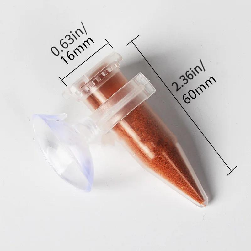 Automatic Fish Feeders Tapered Aquarium Red Worm Feeding Feeder Worm Funnel Cup Fish Food Feeding Tool Fish Aquarium Accessories