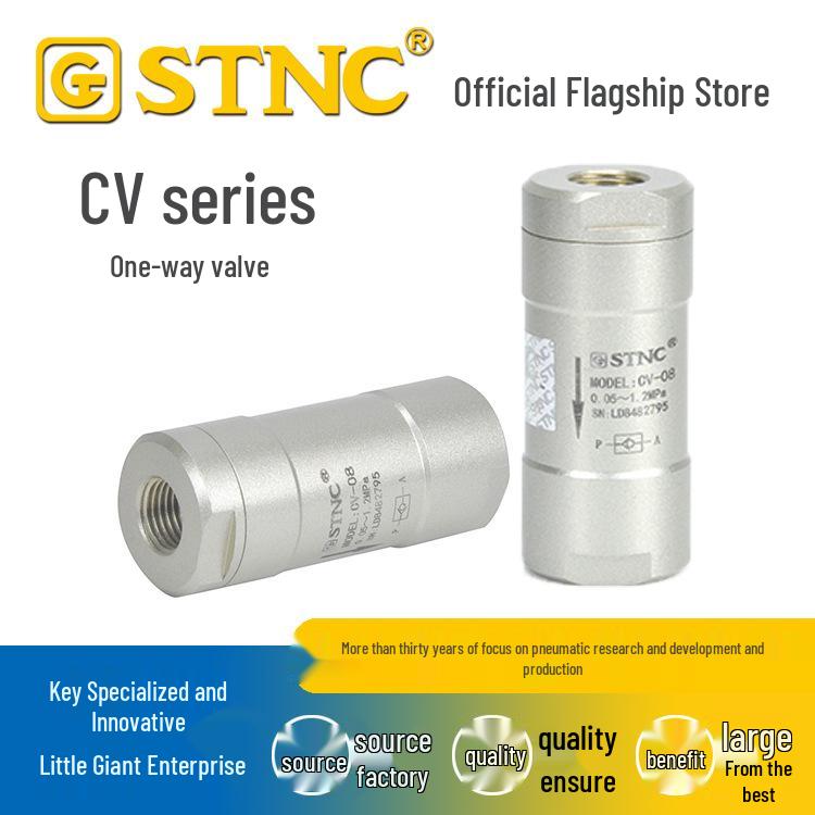 STNC Suonotiangong Check Valve CV Series: CV-08, CV-10, CV-15, CV-20, CV-25