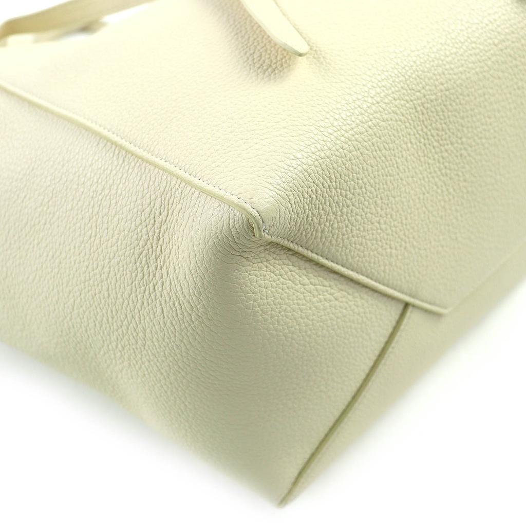 Excellent CELINE Tote Bag Kava Phantom Small cream Soft grain calf Leather 18902 Used