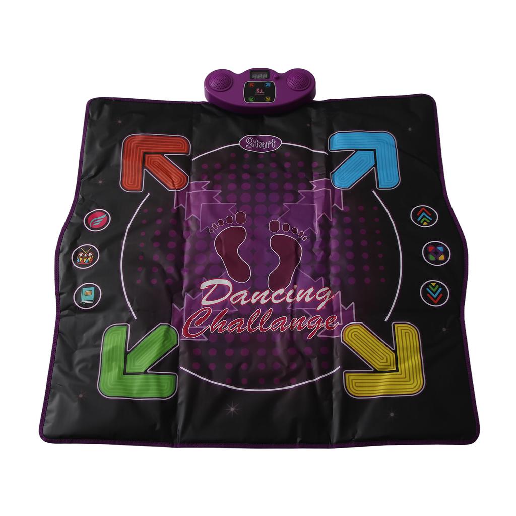 Covoraș de dans Jucărie electronică pentru copii 4 moduri de joc Bulet reglabil în muzică Cadou de dans nu se aprinde