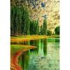 Mountains and Rivers DIY 5D Diamond Painting Rhinestone Picture Full Diamond Embroidery Gift Mosaic Cross Stitch Home Decoration