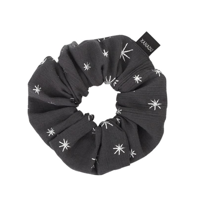 XANADU SPARKLE SCRUNCHIE_GREY